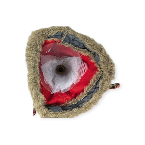 Angel Tree Topper Christmas Centerpiece Ceramic Head & Hands with Basket - Picture 7 of 10